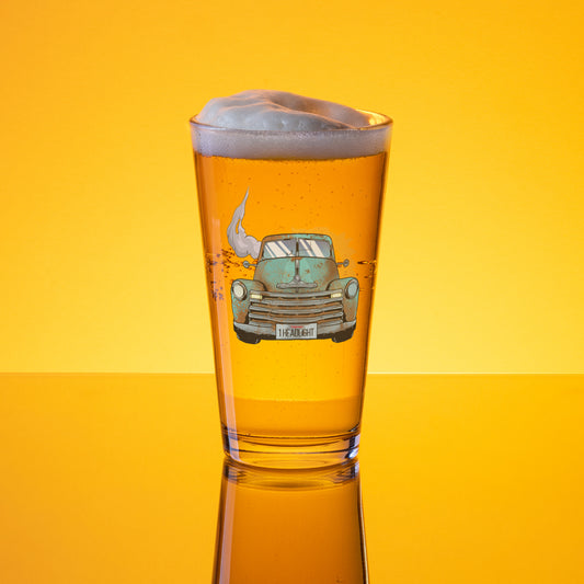 One Headlight - Shaker pint glass